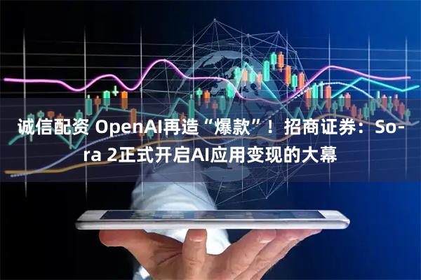 诚信配资 OpenAI再造“爆款”！招商证券：So-ra 2正式开启AI应用变现的大幕